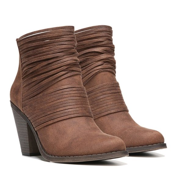 Fergalicious Shoes - FERGALICIOUS Strappy Ankle Bootie 8.0M
